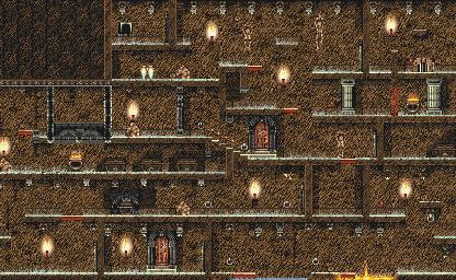 Thumbnail for a map of Level 01 (Unmarked) for the SNES game Super Dany.