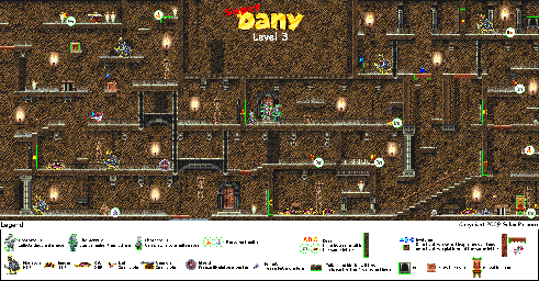 Thumbnail for a map of Level 03 for the SNES game Super Dany.