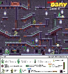 Thumbnail for a map of Level 05 for the SNES game Super Dany.