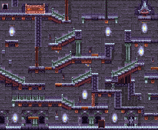 Thumbnail for a map of Level 05 (Unmarked) for the SNES game Super Dany.