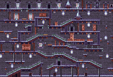 Thumbnail for a map of Level 07 (Unmarked) for the SNES game Super Dany.
