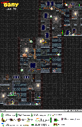 Thumbnail for a map of Level 10 for the SNES game Super Dany.
