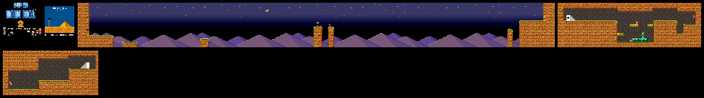 Thumbnail for a map of Super Mario Bros. 2 World 6-2 for the SNES game Super Mario All-Stars.