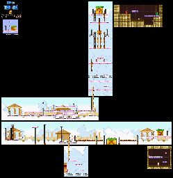 Thumbnail for a map of Super Mario Bros. 2 World 7-1 for the SNES game Super Mario All-Stars.