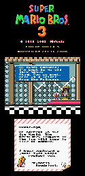 Thumbnail for a map of Super Mario Bros. 3 World 5-End for the SNES game Super Mario All-Stars.