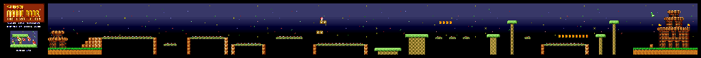 Thumbnail for a map of Super Mario Bros.: The Lost Levels World 2-3 for the SNES game Super Mario All-Stars.