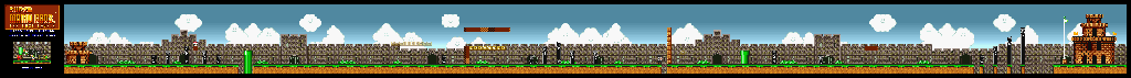 Thumbnail for a map of Super Mario Bros.: The Lost Levels World D-3 for the SNES game Super Mario All-Stars.