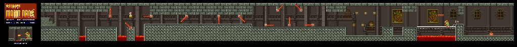 Thumbnail for a map of Super Mario Bros. World 6-4 for the SNES game Super Mario All-Stars.