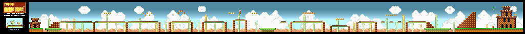 Thumbnail for a map of Super Mario Bros. World 7-3 for the SNES game Super Mario All-Stars.