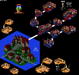 Thumbnail for a map of Mushroom Kingdom (Mack) for the SNES game Super Mario RPG: Legend Of The Seven Stars.