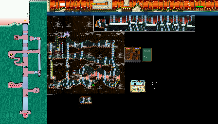 Thumbnail for a map of World 2 2-6: The Cave Of The Mystery Maze for the SNES game Super Mario World 2: Yoshi's Island.