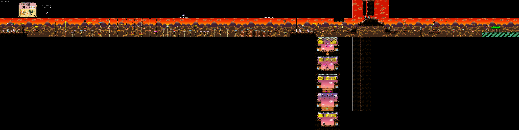 Thumbnail for a map of World 6 6-3: Beware The Spinning Logs for the SNES game Super Mario World 2: Yoshi's Island.