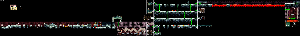 Thumbnail for a map of World 6 6-4: Tap-Tap The Red Nose's Fort for the SNES game Super Mario World 2: Yoshi's Island.