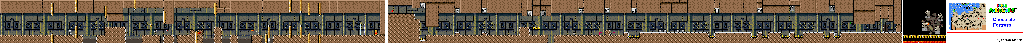 Thumbnail for a map of Chocolate Island Chocolate Fortress for the SNES game Super Mario World.