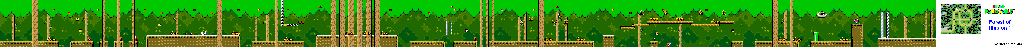 Thumbnail for a map of Forest Of Illusion 1 for the SNES game Super Mario World.
