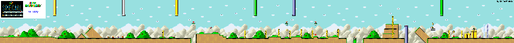 Thumbnail for a map of Special World Groovy for the SNES game Super Mario World.