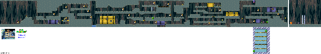 Thumbnail for a map of Valley Of Bowser 1 for the SNES game Super Mario World.