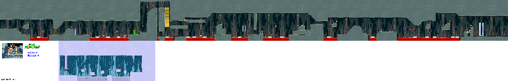 Thumbnail for a map of Valley Of Bowser 4 for the SNES game Super Mario World.