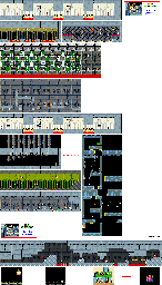 Thumbnail for a map of Valley Of Bowser Front Door & Back Door for the SNES game Super Mario World.