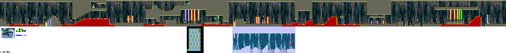 Thumbnail for a map of Vanilla Dome 3 for the SNES game Super Mario World.