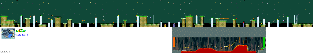 Thumbnail for a map of Vanilla Dome 4 for the SNES game Super Mario World.