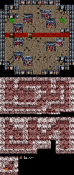 Thumbnail for a map of Ghoul Land (J) for the SNES game Super Ninja Boy.