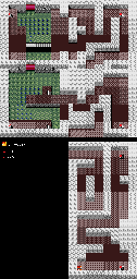 Thumbnail for a map of Grandpolis Sewers (J) for the SNES game Super Ninja Boy.
