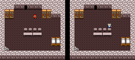 Thumbnail for a map of Mr. ABC's Room for the SNES game Super Ninja Boy.