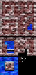 Thumbnail for a map of Samurai's Tunnel (J) for the SNES game Super Ninja Boy.