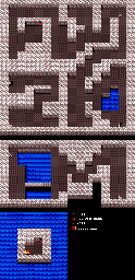 Thumbnail for a map of Samurai's Tunnel for the SNES game Super Ninja Boy.