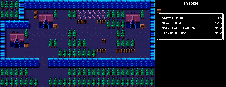 Thumbnail for a map of Satoon for the SNES game Super Ninja Boy.