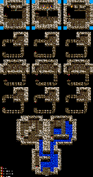 Thumbnail for a map of Temple Bayon for the SNES game Super Ninja Boy.