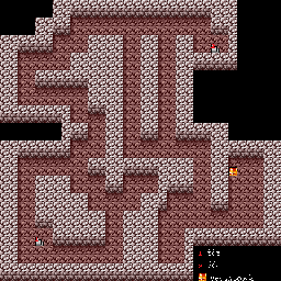 Thumbnail for a map of Yokan Tunnel (J) for the SNES game Super Ninja Boy.
