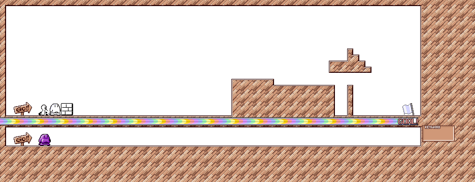 Thumbnail for a map of Makkun Battle 1 for the SNES game Sutte Hakkun.