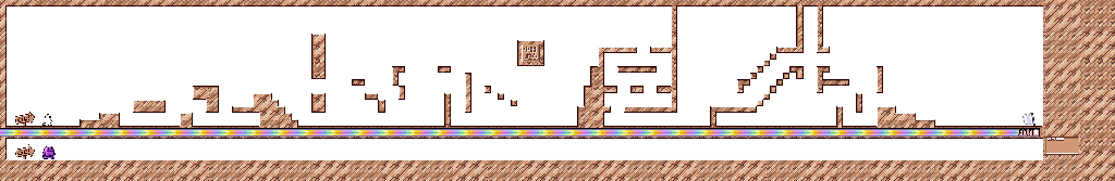 Thumbnail for a map of Makkun Battle 10 for the SNES game Sutte Hakkun.