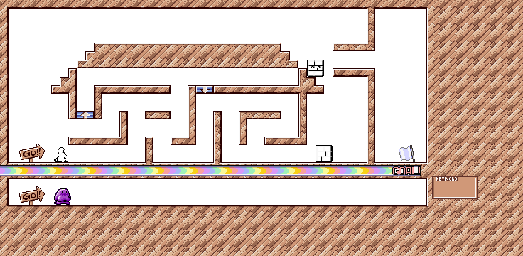 Thumbnail for a map of Makkun Battle 8 for the SNES game Sutte Hakkun.