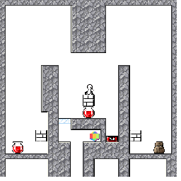 Thumbnail for a map of Stage 10-6 for the SNES game Sutte Hakkun.