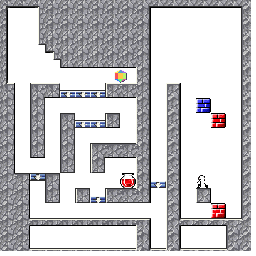 Thumbnail for a map of Stage 10-7 for the SNES game Sutte Hakkun.