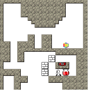 Thumbnail for a map of Stage 2-10 for the SNES game Sutte Hakkun.