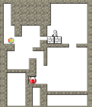Thumbnail for a map of Stage 2-6 for the SNES game Sutte Hakkun.