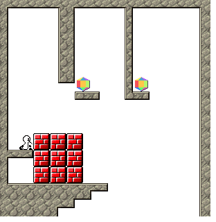 Thumbnail for a map of Stage 2-8 for the SNES game Sutte Hakkun.