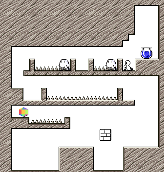 Thumbnail for a map of Stage 3-10 for the SNES game Sutte Hakkun.