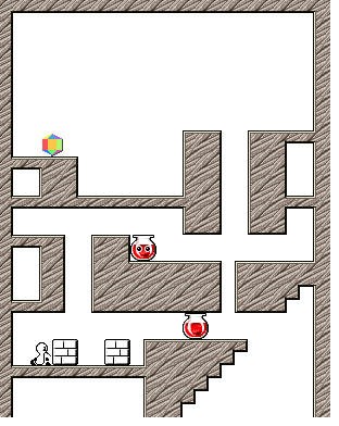 Thumbnail for a map of Stage 3-8 for the SNES game Sutte Hakkun.
