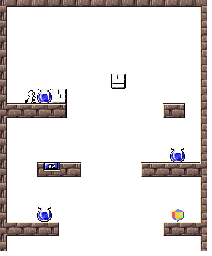 Thumbnail for a map of Stage 4-9 for the SNES game Sutte Hakkun.