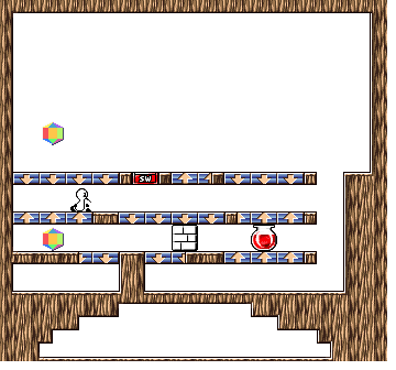 Thumbnail for a map of Stage 5-9 for the SNES game Sutte Hakkun.
