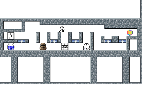 Thumbnail for a map of Stage 6-9 for the SNES game Sutte Hakkun.