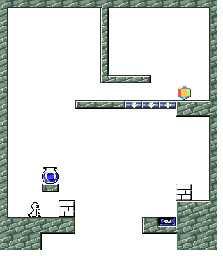 Thumbnail for a map of Stage 7-1 for the SNES game Sutte Hakkun.