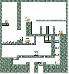 Thumbnail for a map of Stage 7-2 for the SNES game Sutte Hakkun.