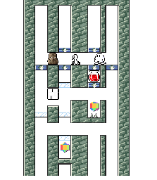 Thumbnail for a map of Stage 7-3 for the SNES game Sutte Hakkun.