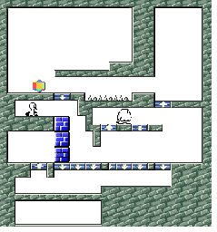 Thumbnail for a map of Stage 7-7 for the SNES game Sutte Hakkun.